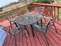 PATIO TABLE AND CHAIRS SET