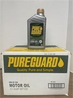 NEW - Pure Guard Motor Oil 0W-20 SN. 12X the