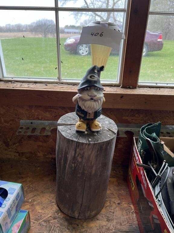 PACKERS GNOME DECOR