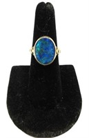 14K Coober Pedy? Opal Ring Size 7.5