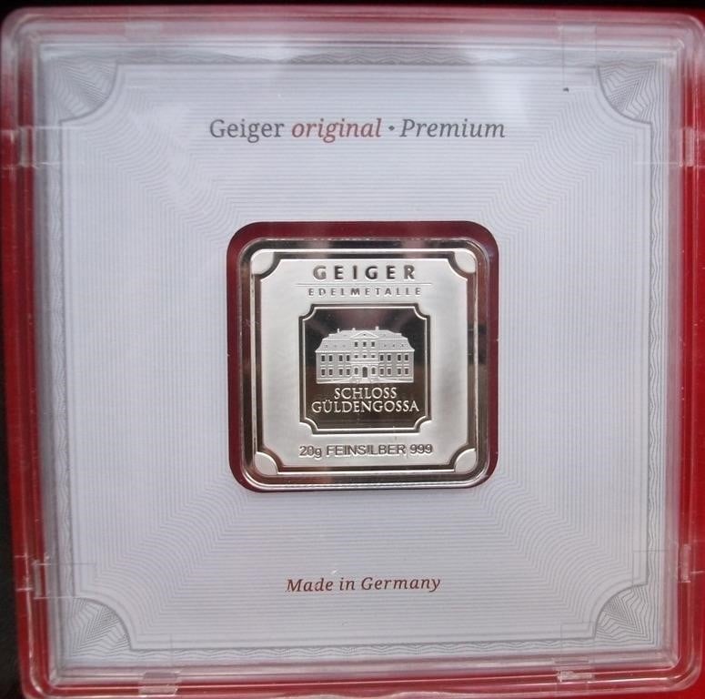 20g Geiger 999 Fine Made in Germany