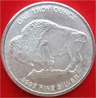 1 Troy oz. 9999 Fine Silver Round