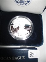 321-2010 AMERICAN EAGLE 1OZ PROOF SILVER COIN