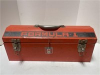 Mastercraft 20” metal Formula-1Tool Box. Comes