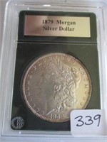 339-1879 MORGAN SILVER DOLLAR