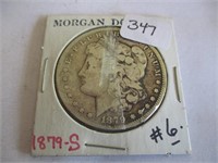 347-1879 S MORGAN SILVER DOLLAR