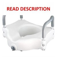 $47  ProBasics BSRTSLA Raised Toilet Seat with Arm
