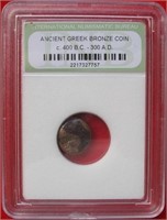 c.400BC - 300AD Ancient Greek Bronze Coin