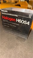 Halogen H6054 rectangular high/low beam for two