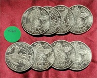 8 UNITED STATES NAVAL TOKENS