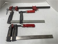 Group of 3 Clamps