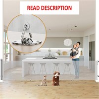 $100  Retractable Baby & Dog Gate  Safety Feature