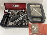 Incomplete sets of socket wrenches. Some