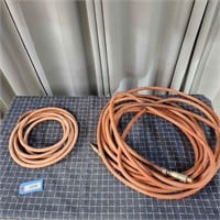 H2 2pc Rubber air  hose 50 ft, 10ft,