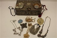 Metal Jewelry Box