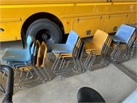19 - Poly School Chairs