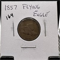 1857 FLYING EAGLE PENNY CENT