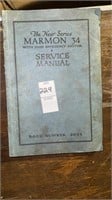 New series Marmon, 34 service manual