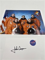 NASA astronaut autograph- John Casper
