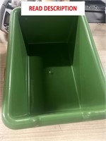 Storage bins 15 pk hunter green