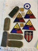 WWII Uniform Patches