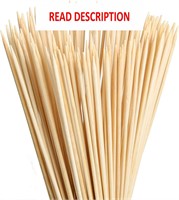 $23  Bamboo Roasting Sticks  30 Inch 5mm  120 Pcs