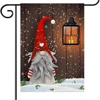 WORGATE 18X12IN CHRISTMAS GNOME DOUBLE- SIDED