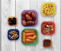 OFKPO 7 PCS PORTION CONTROL CONTAINERS FOOD AND