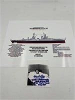 WWII Autograph USS Indianapolis survivor Captain