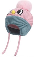 RAYSON BABY WINTER KNIT HAT FLUFF LINER CHILD HAT