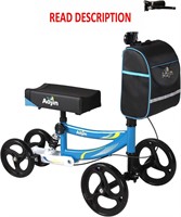 $90  Blue Steerable Knee Scooter - Crutches Alt.