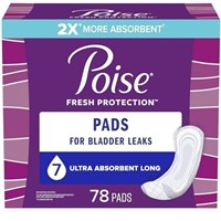 Poise Incontinence Pads for Women/Bladder Leakage