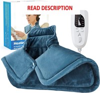 $32  NIUONSIX 2lb Weighted Heating Pad  Blue