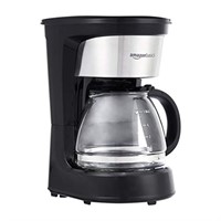 Basics 5 Cup Coffee Maker with Reusable Filter,