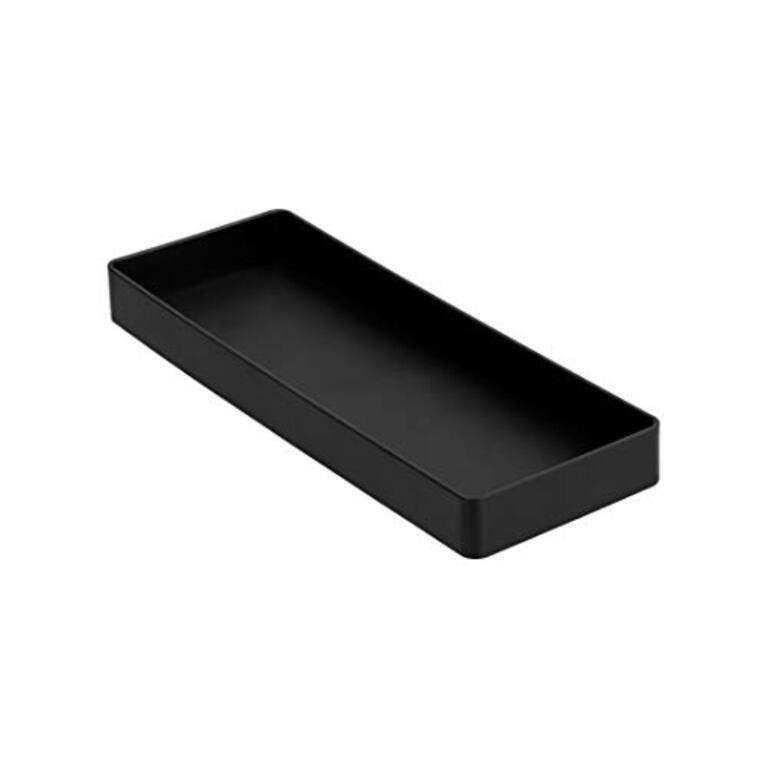 Amazon Basics Plastic Desk Organizer - Half