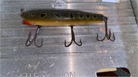 4 inch long wooden fishing lure
