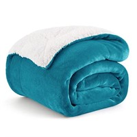 Bedsure Sherpa Fleece Throw Blanket Twin Size for