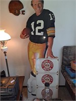 Pittsburgh Steelers wall clock, life-size