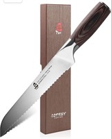 TUO, OSPREY SERIES BREAD KNIFE, 8 IN.