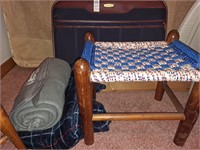 21 inch Giordano suitcase,blankets and small