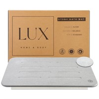LUX HOME & BODY Stone Bath Mat| Stone Drying mat