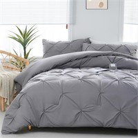 DOWNCOOL Queen Comforter Set - 3 Pieces Cute