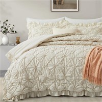 BEDAZZLED Comforter Set King Size, 3 Pieces Bed