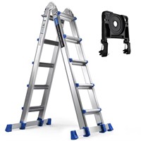 HBTower Ladder, A Frame 5 Step Extension Ladder,