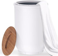Luxury Towel Warmers for Bathroom - Wooden Lid,