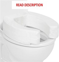 $55  Vive Toilet Seat Cushion - 4 Foam  White