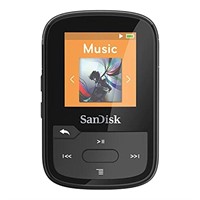 SanDisk 32GB Clip Sport Plus MP3 Player, Black -