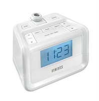 Homedics Dual Alarm Digital FM Clock Radio Time