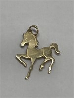 14kt Gold Frisky Pony Pendant
