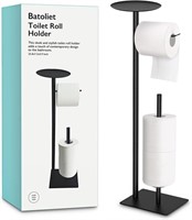 Toilet Paper Holder Stand, Bathroom Toilet Paper